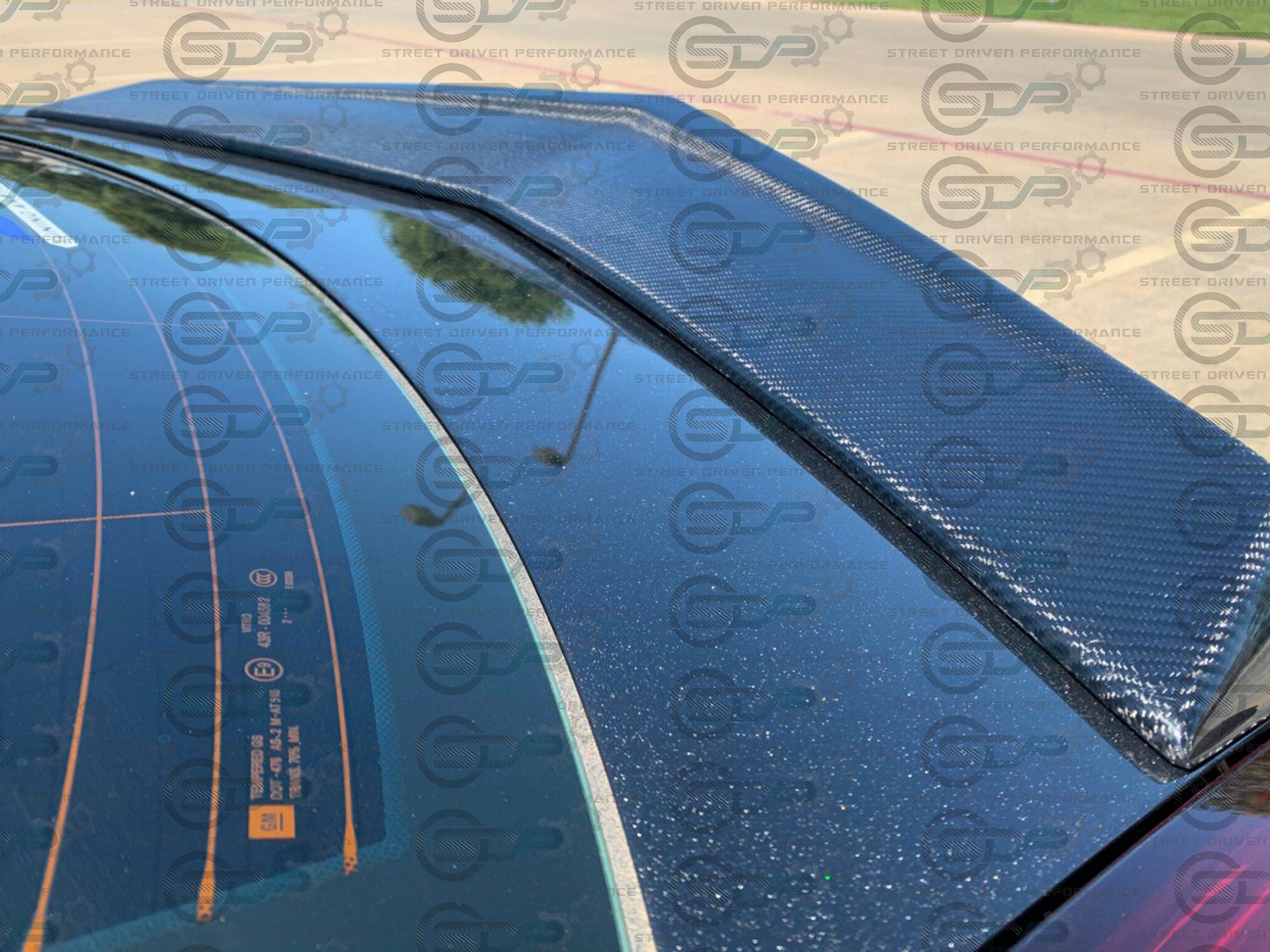 2009-2015 CTS-V V2 Coupe - Carbon Fiber Trunk Lid Spoiler / Wing